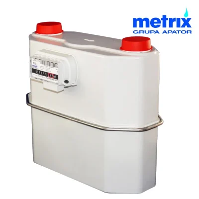Medidores de gas comerciales e industriales tipo diafragma, Apator Metrix - G10 (cnx 2" - 280mm entre ejes)