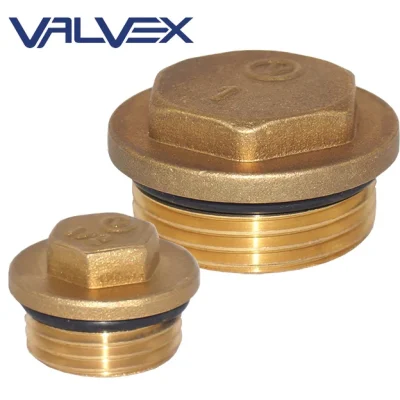 Tapones roscados con brida TWIST para colectores, Valvex