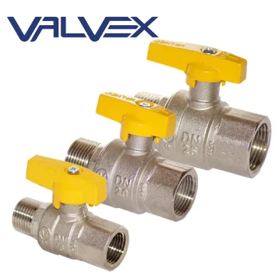 Válvulas de bola en línea (M/H) para gas serie ORION, Valvex