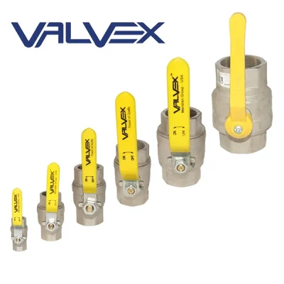 Válvulas de bola en línea para gas serie ORION, Valvex