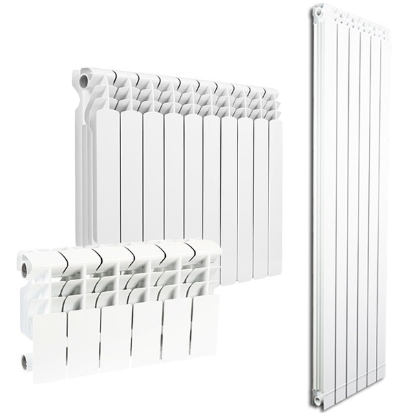 Radiadores modulares de aluminio para calefacción