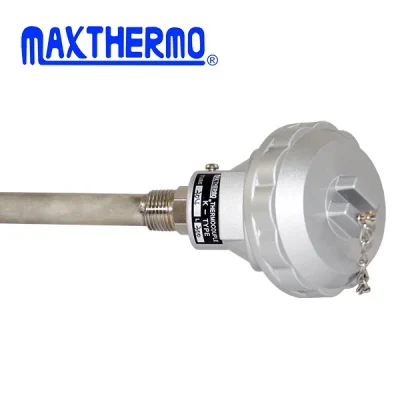 Termopares tipo K con cabezal industrial MT-106, Maxthermo
