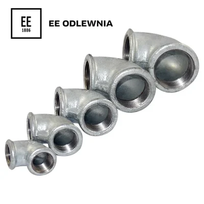 Codo de 90º (H-H) galvanizado, EE