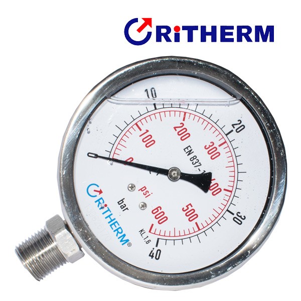 Manómetros tipo cápsula para alta presion Ritherm | STI Ltda