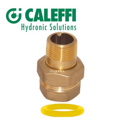 union-doble-asiento-conico-hembra-macho-caleffi-gas-agua-calefaccion-DN25