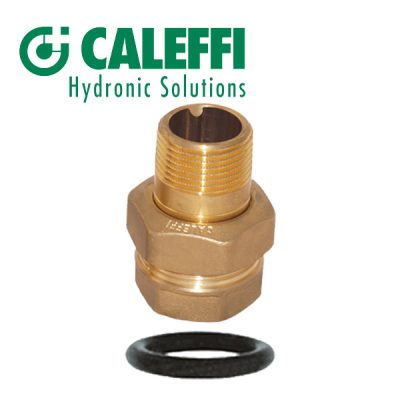 union-doble-asiento-conico-hembra-macho-caleffi-agua-calefaccion-DN25