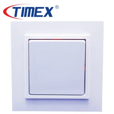 Placa interruptor eléctrico simple Magic, Timex