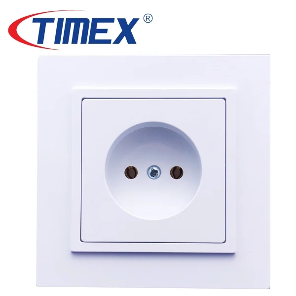 Placa tomacorrientes eléctrico simple Magic, Timex