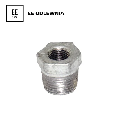 Buje reductor (M-H) galvanizado, EE - 1/2" x 1/4"