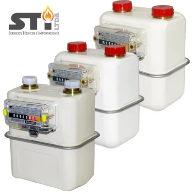 Medidores de gas domiciliario tipo diafragma, STI LTDA