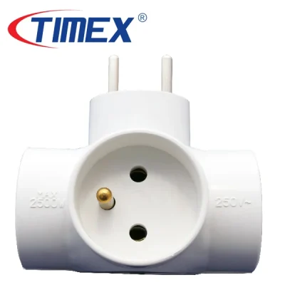 Adaptador schuko de 3 salidas R-31Z, Timex