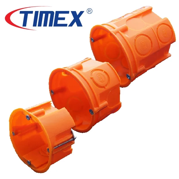 Cajitas eléctricas para empotrar, Timex