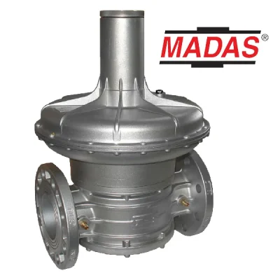 Reguladores de presión segunda etapa de alto consumo FRG/2MC bridados DN50 y DN65, Madas