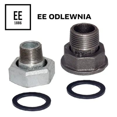 Conectores para medidores tipo diafragma, cnx 1 1/4", EE