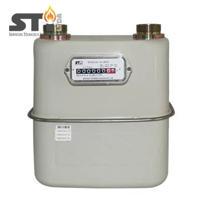 Medidores de gas comerciales e industriales tipo diafragma, STI LTDA - G16 (cnx 2" - 220mm entre ejes)