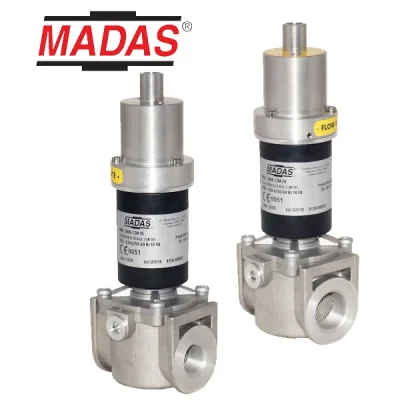 Electroválvulas de gas de apertura lenta EWS-1, Madas