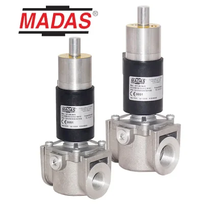 Electroválvulas de gas de apertura lenta EVPS/NC, Madas