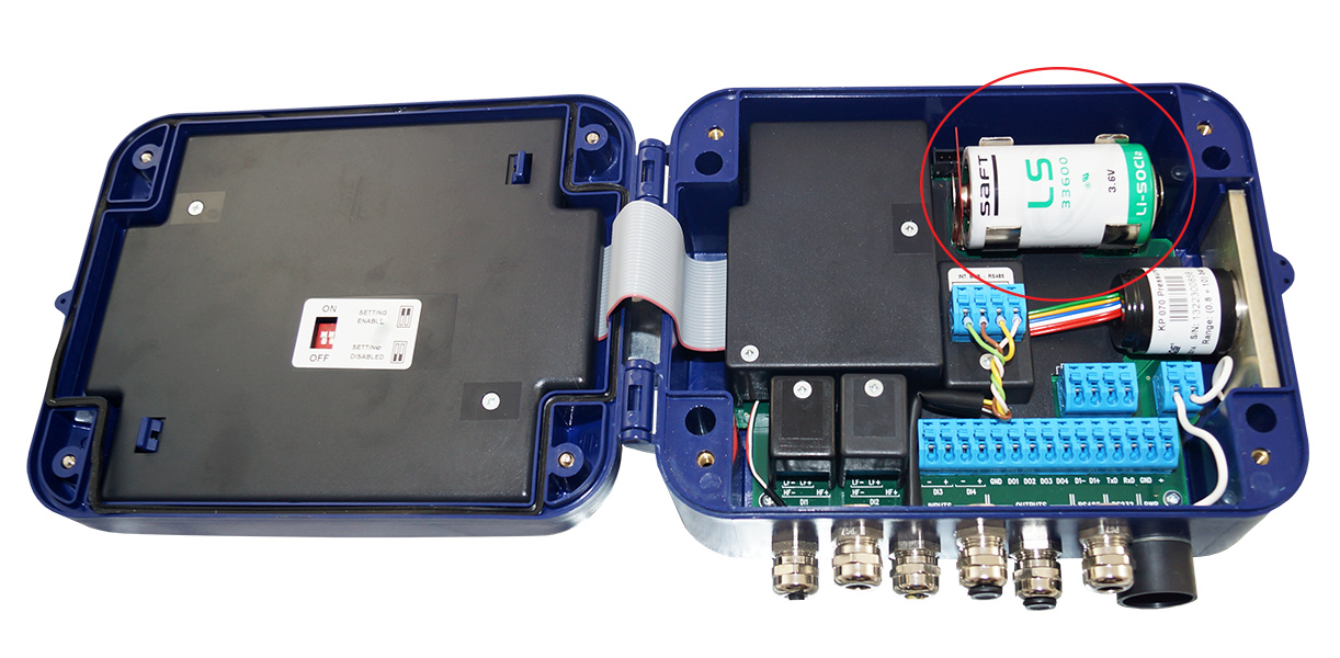 Batería de litio 3,6V LS33600, Saft