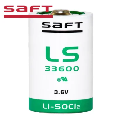 Batería de litio 3,6V para correctores de volumen LS33600, Saft