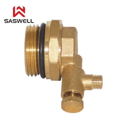 Válvula manual de drenaje de agua SDW-08 para colector, Saswell