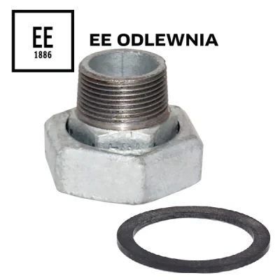 Conectores para medidores tipo diafragma, cnx 2", EE