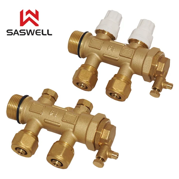 Válvula manual de drenaje de agua SDW-08 para colector, Saswell