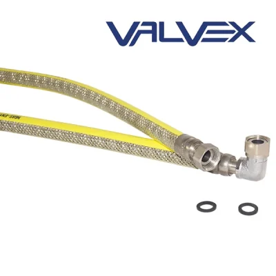 Mangueras de gas V-GAS, cnx 1/2", diferentes longitudes, Valvex
