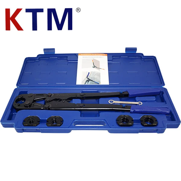 Prensa manual para accesorios prensados, mordazas 1216-1620-2026-2632, KTM