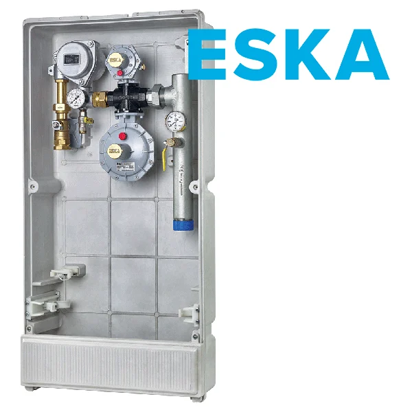 Gabinetes de regulación y medición de piso S300, Eska Valve