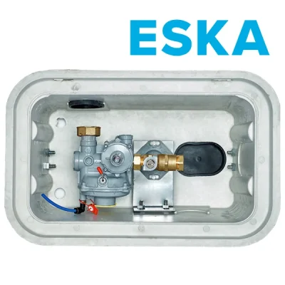 Gabinetes enterrados CES200 para reguladores de gas, Eska Valve