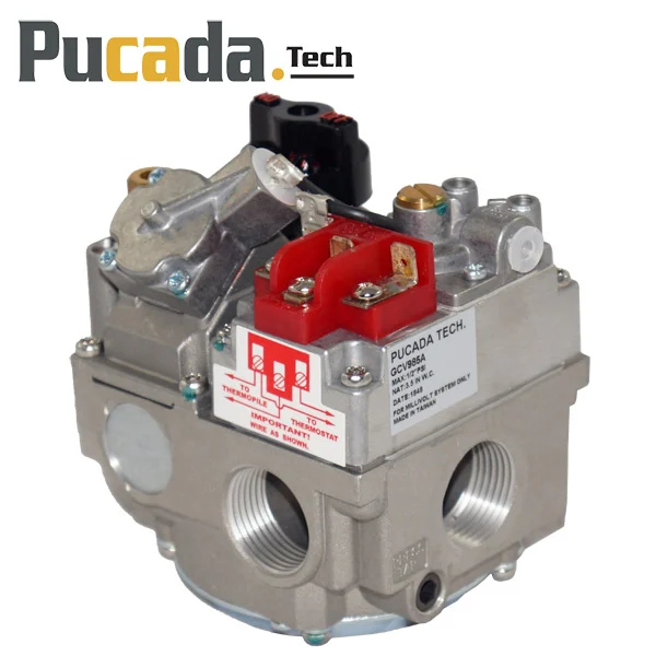 Válvulas compactas de gas millivolt GMV985A, PUCADA