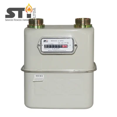 Medidores de gas comerciales e industriales tipo diafragma, STI LTDA - G10 (cnx 2" - 180mm entre ejes)