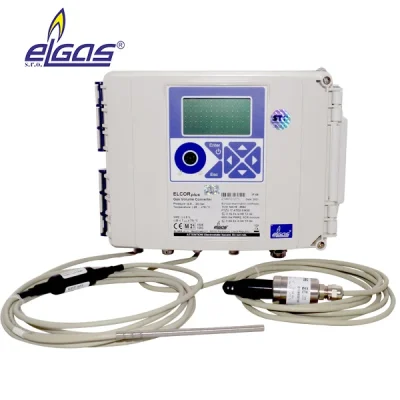 Corrector de volumen ELCORplus PTZ con RS-232 y RS-485, Elgas