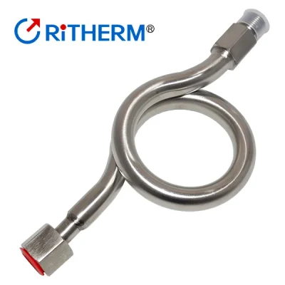 Colas de chancho para manómetros, Ritherm - 1/2" BSP