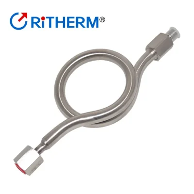 Colas de chancho para manómetros, Ritherm - 1/4" BSP