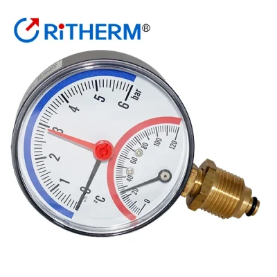 Termomanómetro 0÷6bar (0÷120°C), Ritherm
