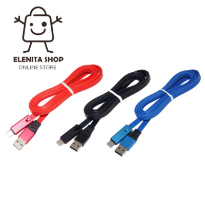 Cables-USB-USB-Tipo-C-auto-renovables-diferentes-colores-elenita-shop