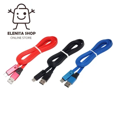 Cables USB a USB Tipo-C auto-renovables (eternos) L= 1 5m