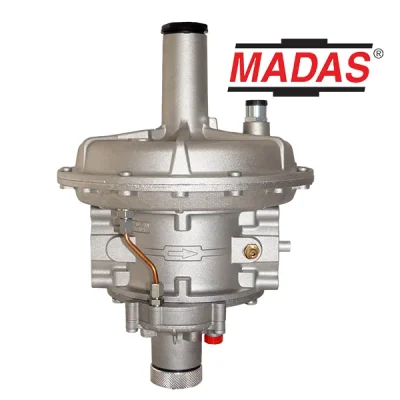 Reguladores de presión de alto consumo RG/2MBZ (hasta 1000Nm3/h) Madas
