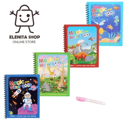 Libros mágicos para pintar con agua