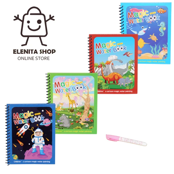 Libros mágicos para pintar con agua