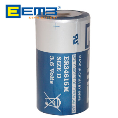 Bateria-litio-LiSOCl2-3,6V-correctores-volumen-ER34615M-EEMB-1