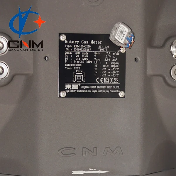 Medidores rotativos de gas natural RM CNM – G100 G160 G250