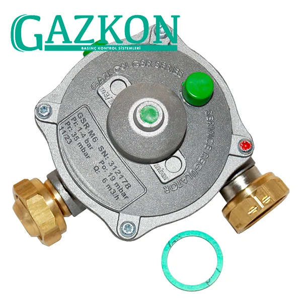 Reguladores de presión B6 (cnx 7/8") Gazkon