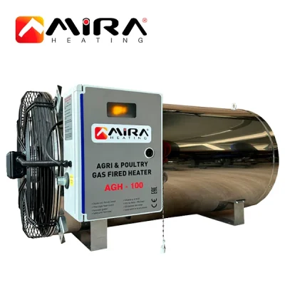 Calefactor agrícola a gas MAGH 100, Mira Heating