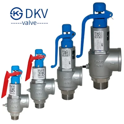 Válvulas de alivio A28H-16C para vapor, DKV Valve
