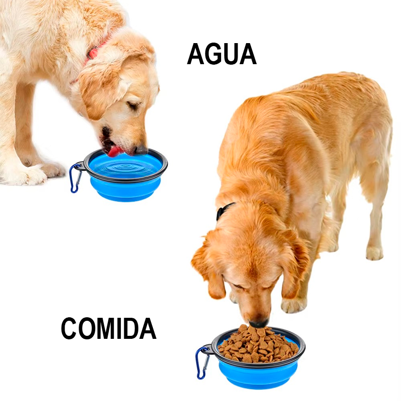 Plato-plegable-silicona-con-gancho-350ml-mascota-2