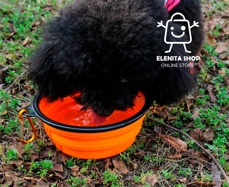 Plato-plegable-silicona-con-gancho-350ml-mascota-3