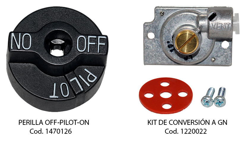 accesorios-para-SNV14177-LPG-millivolt-Sinopts