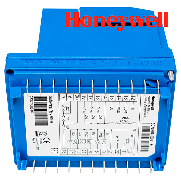 Programadores de llama EC7850A1080, Honeywell - Image 5